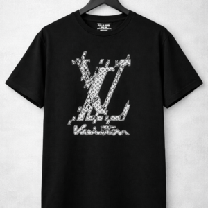 Men’s Black Streetwear Graphic T-Shirt