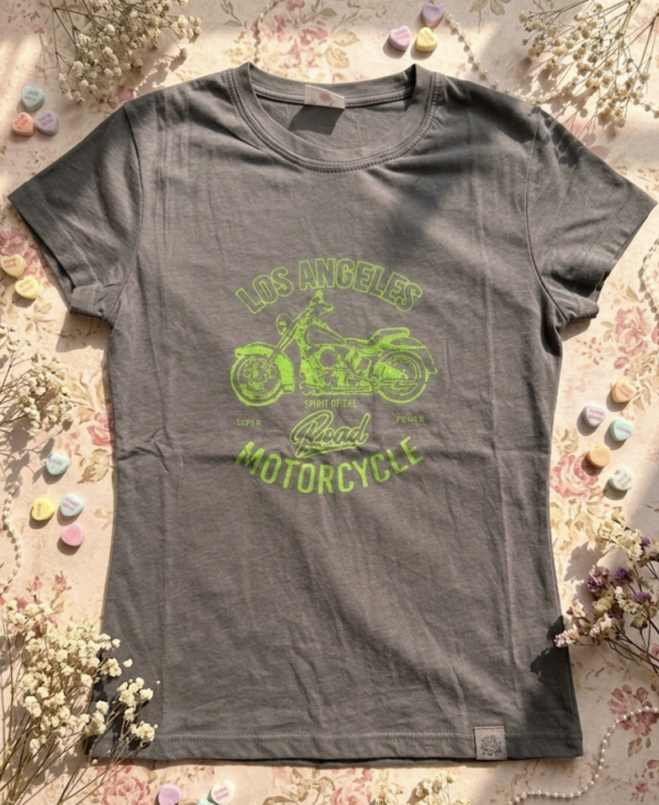 Los Angeles Motorcycle Graphic T-Shirt
