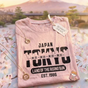 Women’s Tokyo Graphic T-Shirt – Pink